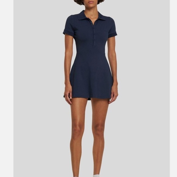 WeWoreWhat Navy Polo Tennis Dress, Size XL - Picture 3 of 11